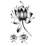 THE 3 BLACK LOTUS - tattoo star
