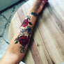 Red Roses - tattoo star