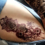 EMBRODERY ROSES 2 - tattoo star