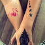 Mandala's flower - tattoo star